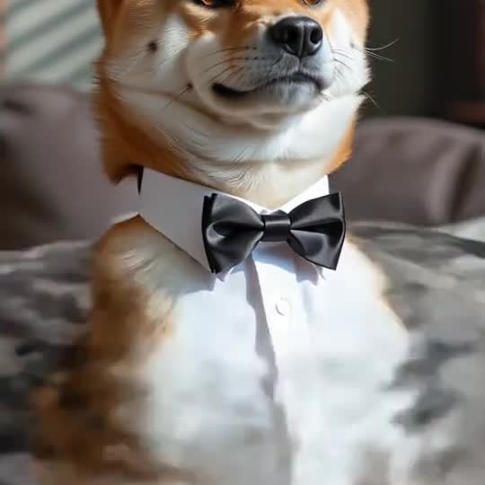 Godfather Cat with a pet
