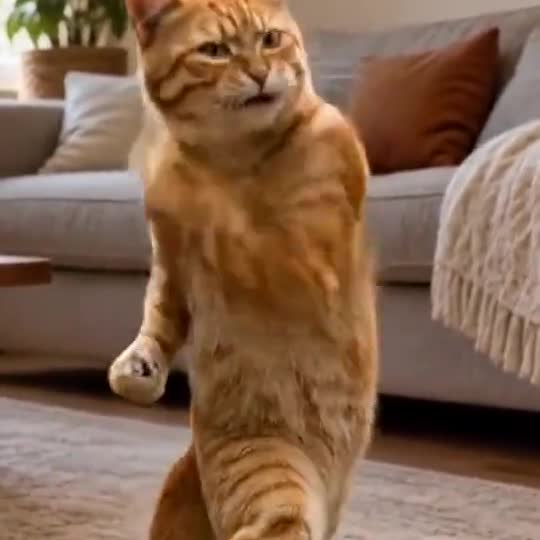Kung Fu Cat with a pet