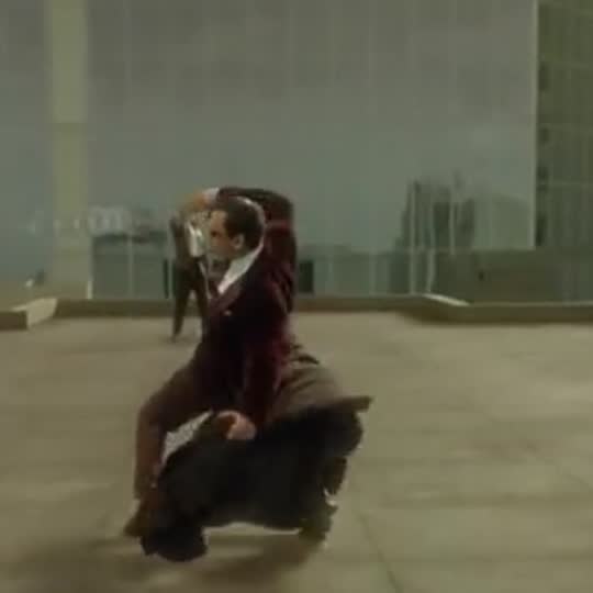 Matrix Bullet Dodge with a pet